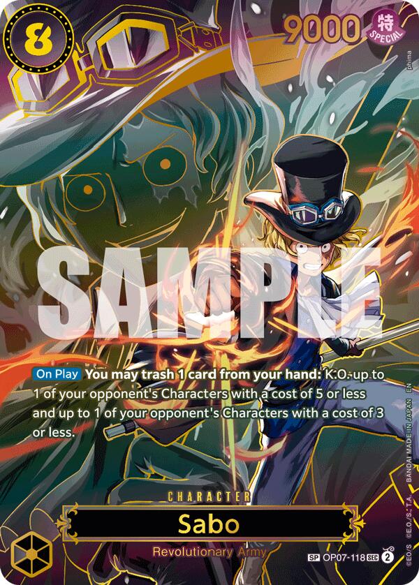 Sabo (Secret Rare) (Carrying On His Will)