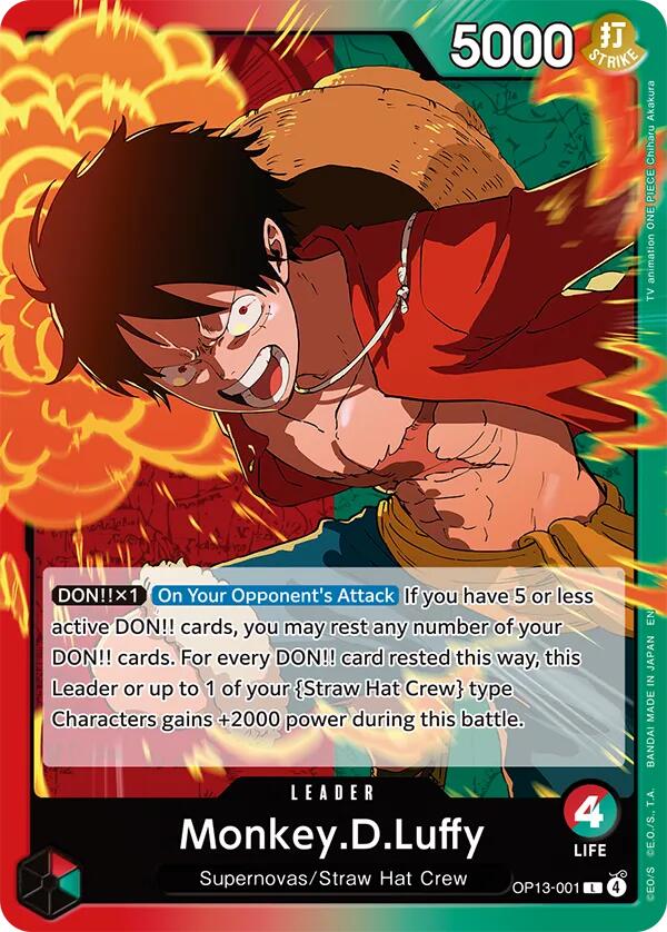 Monkey.D.Luffy (Leader) (Carrying On His Will)