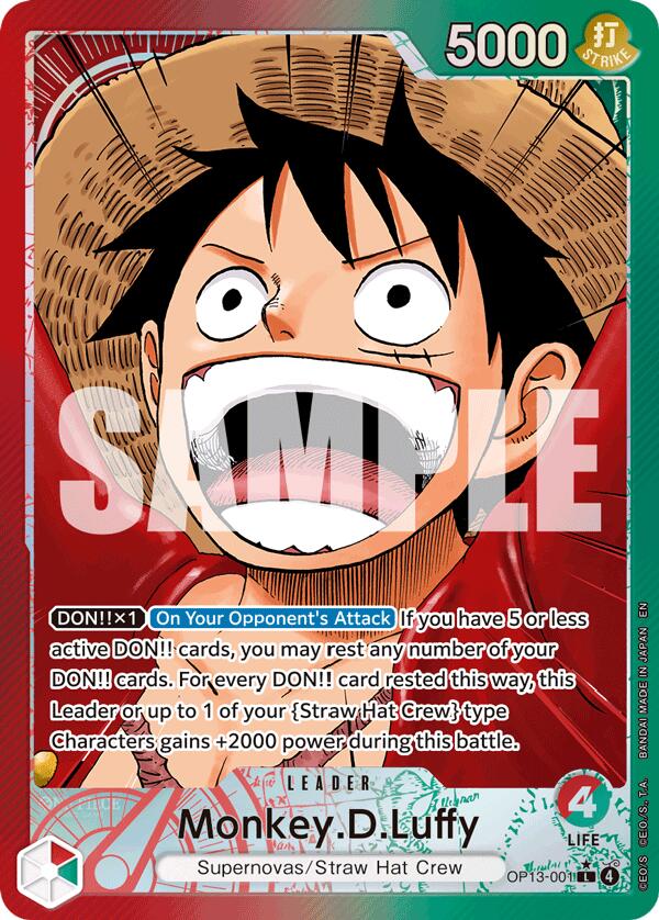 Monkey.D.Luffy (Leader) (Carrying On His Will)