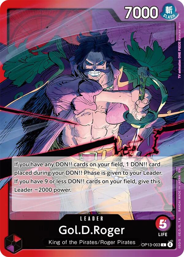 Gol.D.Roger (Leader) (Carrying On His Will)