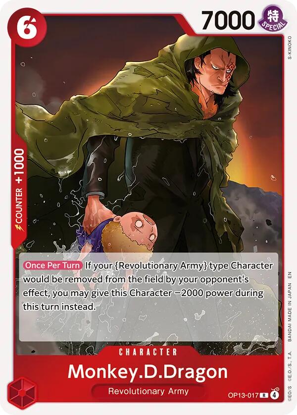 Monkey.D.Dragon (Rare) (Carrying On His Will)