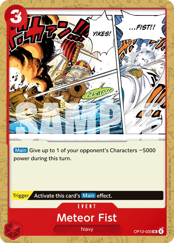 Meteor Fist (Uncommon) (Carrying On His Will)