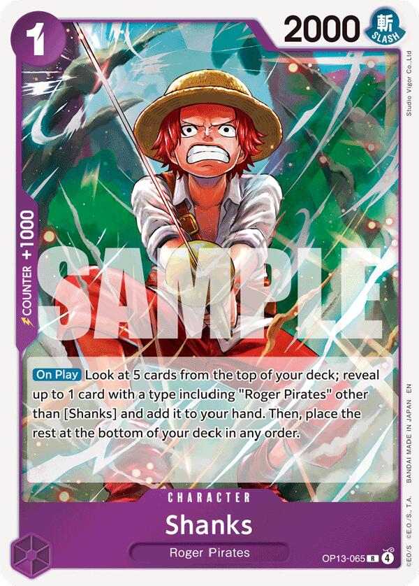 Shanks (Rare) (Carrying On His Will)