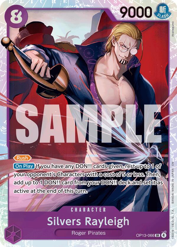 Silvers Rayleigh (Super Rare) (Carrying On His Will)