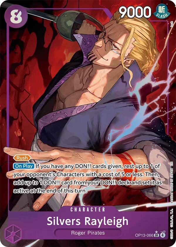 Silvers Rayleigh (Super Rare) (Carrying On His Will)