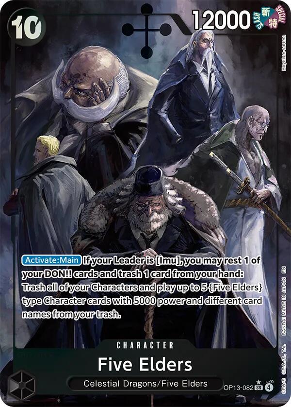 Five Elders (Super Rare) (Carrying On His Will)
