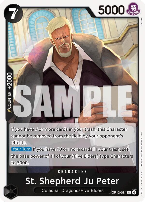 St. Shepherd Ju Peter (Rare) (Carrying On His Will)