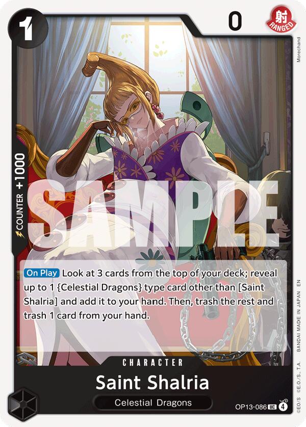 Saint Shalria (Uncommon) (Carrying On His Will)