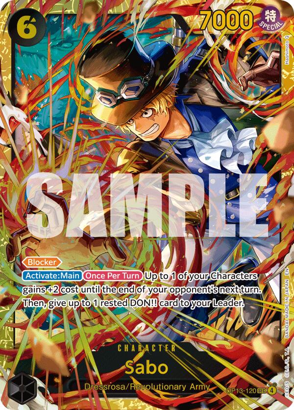 Sabo (Secret Rare) (Carrying On His Will)