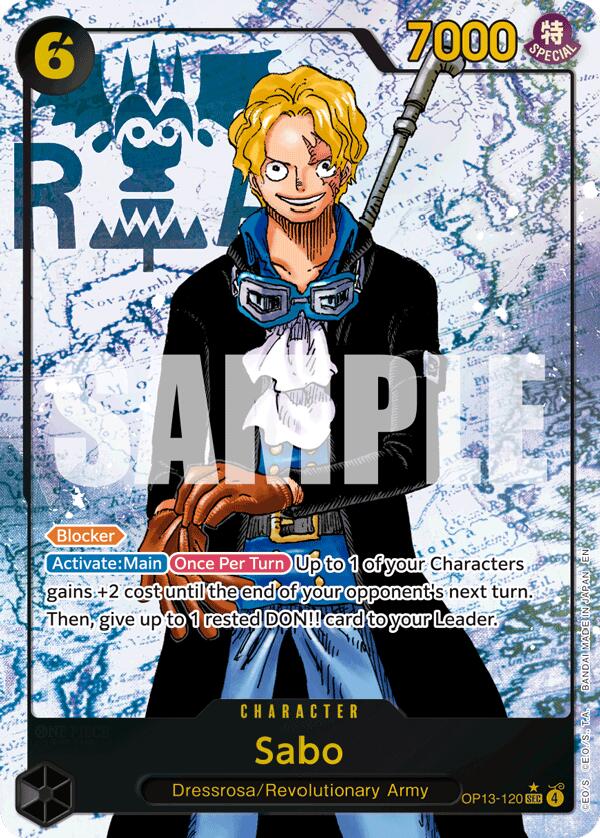 Sabo (Parallel) (Secret Rare) (Carrying On His Will)