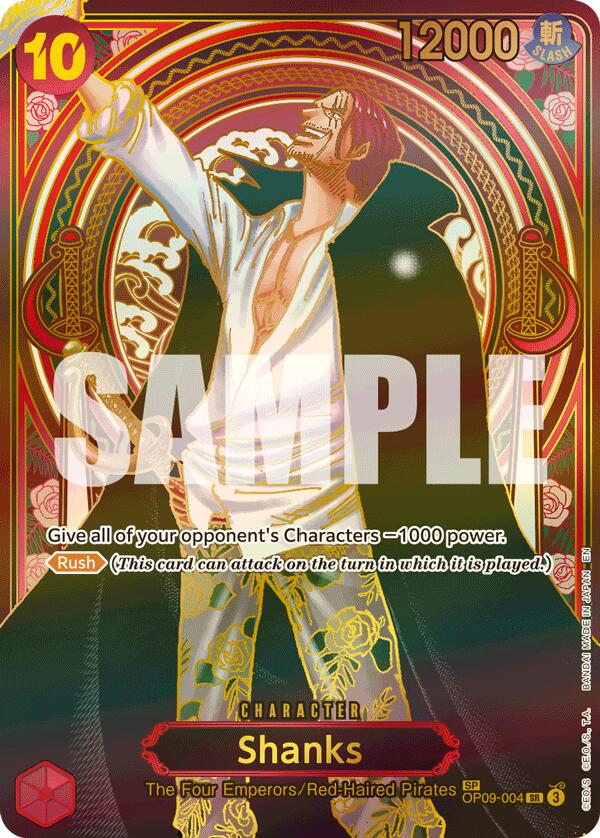 Shanks (Super Rare) (Carrying On His Will)