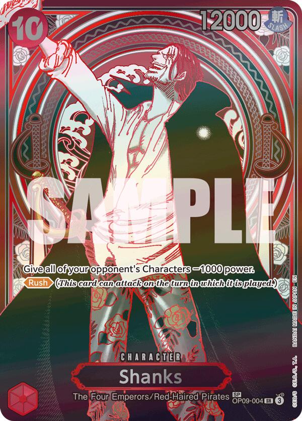 Shanks (Silver) (Super Rare) (Carrying On His Will)