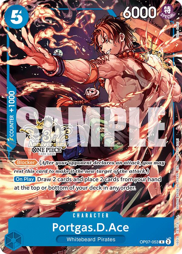 Portgas.D.Ace (3rd Anniversary Tournament 3 Brothers Pack) (Rare) (Carrying On His Will: 3rd Anniversary Tournament Cards)