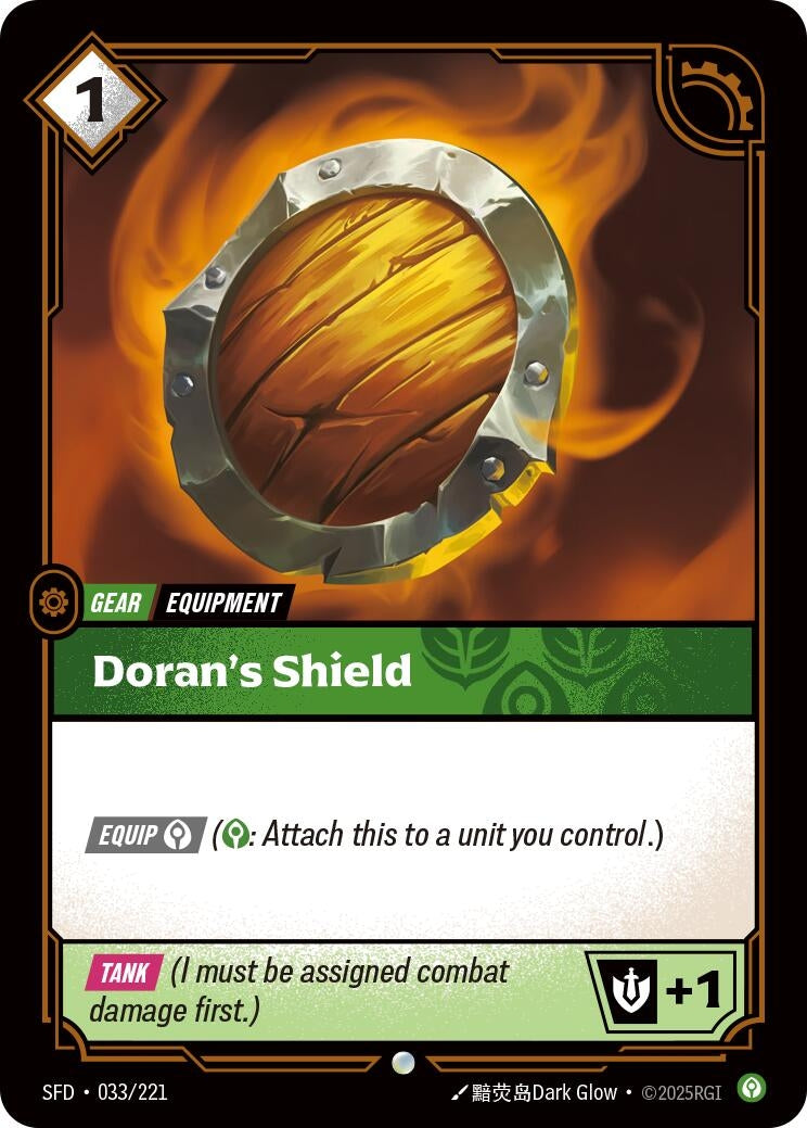 Image for Doran's Shield (033/221) (Spiritforged) - Riftbound: League of Legends Trading Card Game