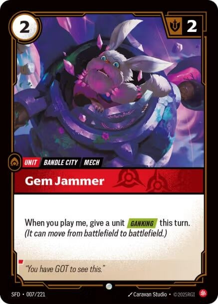 Image for Gem Jammer (007/221) (Spiritforged) - Riftbound: League of Legends Trading Card Game