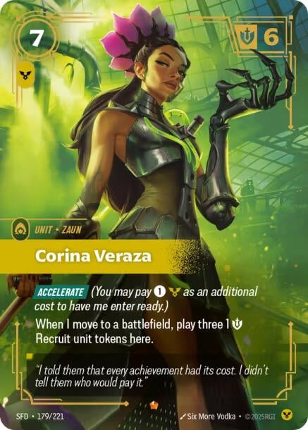 Image for Corina Veraza (179/221) (Spiritforged) - Riftbound: League of Legends Trading Card Game