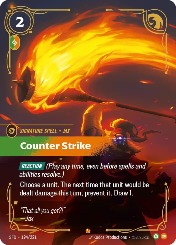 Image for Counter Strike (194/221) (Spiritforged) - Riftbound: League of Legends Trading Card Game