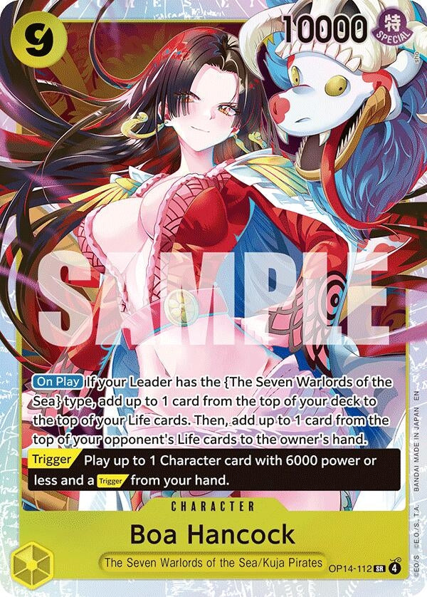 Image for Boa Hancock - OP14-112 (OP14-112) (The Azure Sea's Seven) - One Piece Card Game