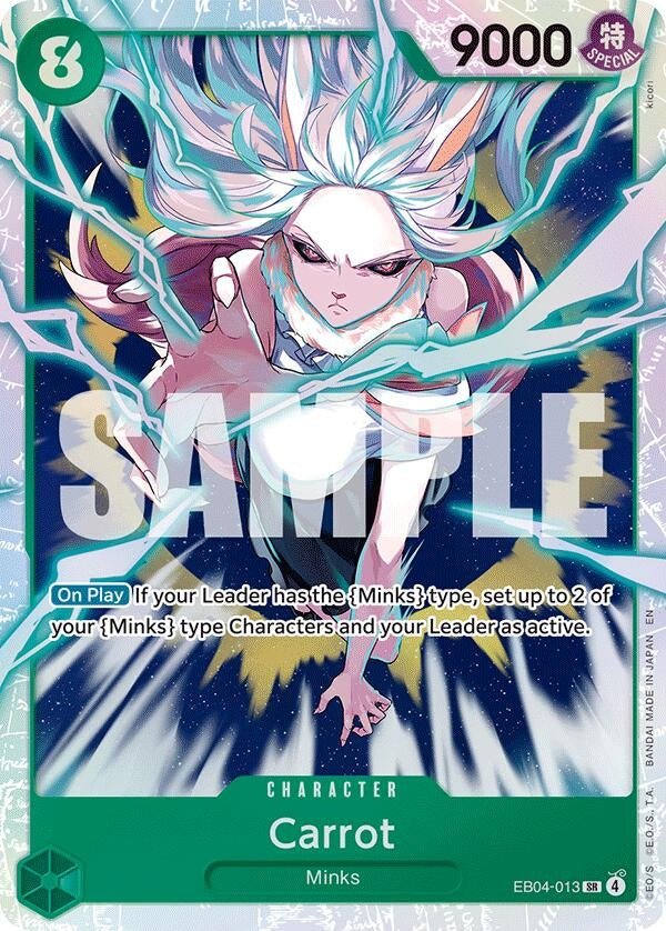 Image for Carrot (EB04-013) (The Azure Sea's Seven) - One Piece Card Game
