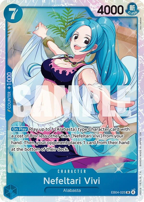 Image for Nefeltari Vivi (EB04-025) (The Azure Sea's Seven) - One Piece Card Game