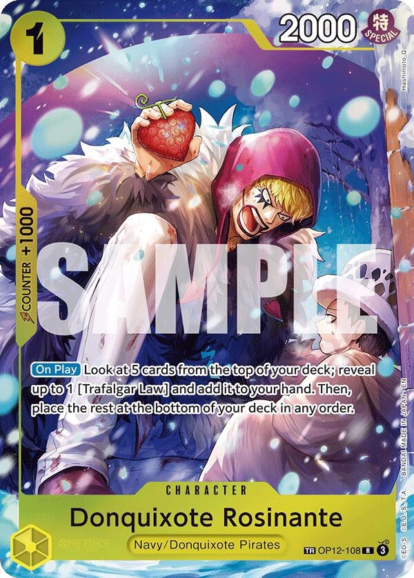 Image for Donquixote Rosinante - OP12-108 (OP12-108) (The Azure Sea's Seven) - One Piece Card Game