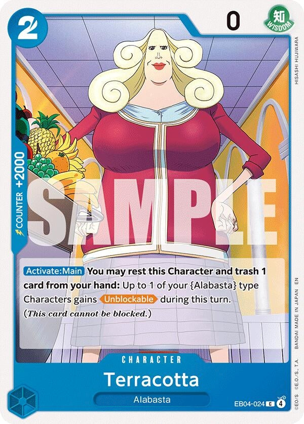 Image for Terracotta (EB04-024) (The Azure Sea's Seven) - One Piece Card Game