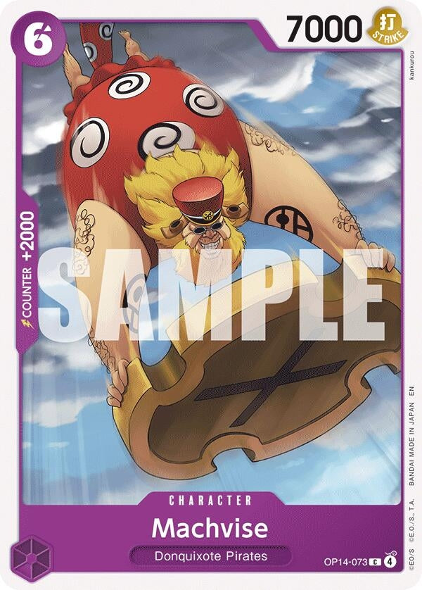 Image for Machvise (OP14-073) (The Azure Sea's Seven) - One Piece Card Game