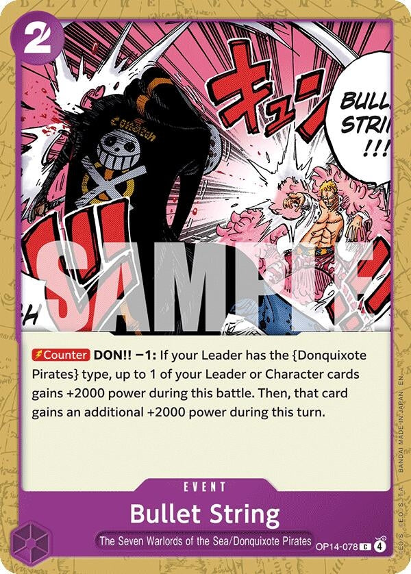 Image for Bullet String (OP14-078) (The Azure Sea's Seven) - One Piece Card Game