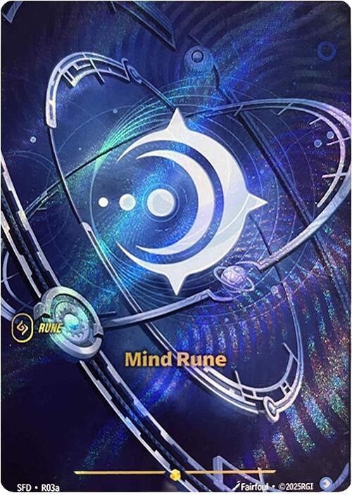 Image for Mind Rune (Alternate Art) (R03a) (Spiritforged) - Riftbound: League of Legends Trading Card Game