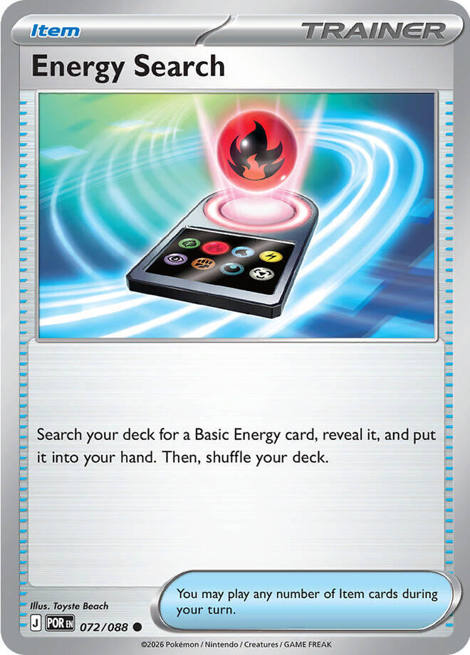 Energy Search (072/088) (ME03: Perfect Order)