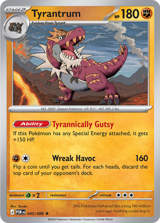 Tyrantrum (045/088) (ME03: Perfect Order)