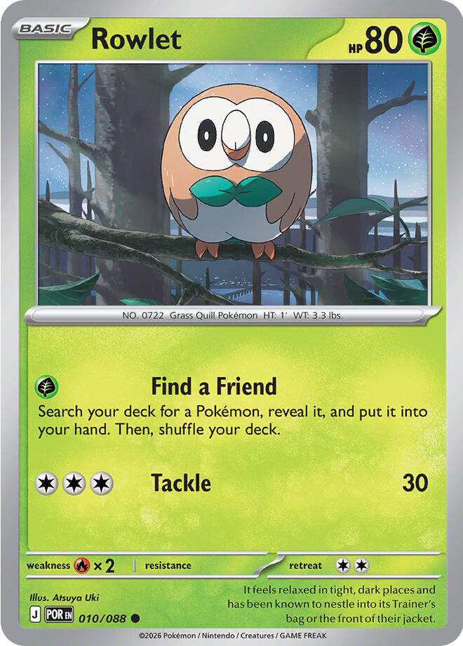 Rowlet (010/088) (ME03: Perfect Order)