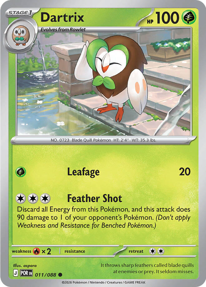 Dartrix (011/088) (ME03: Perfect Order)