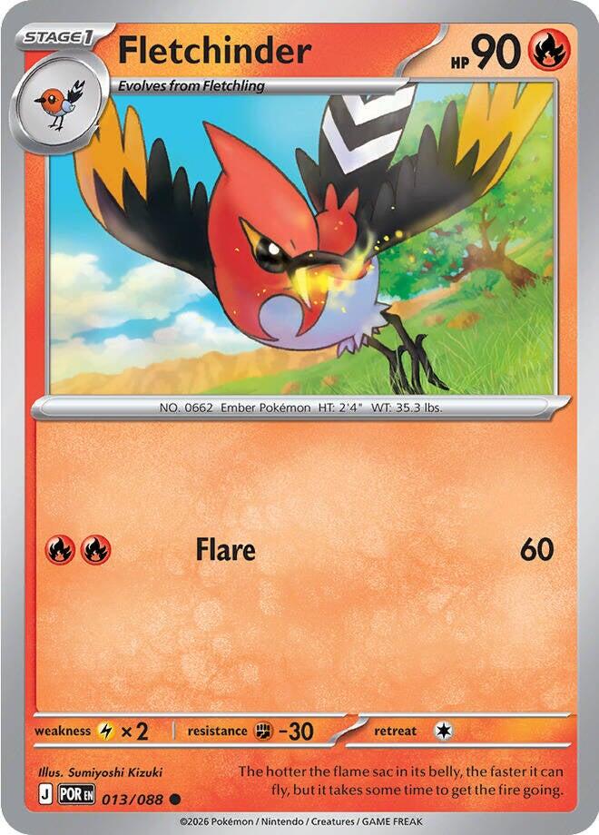 Fletchinder (013/088) (ME03: Perfect Order)
