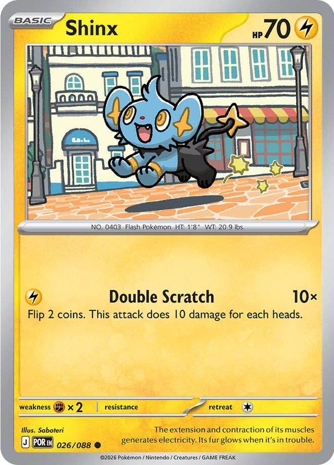 Shinx (026/088) (ME03: Perfect Order)