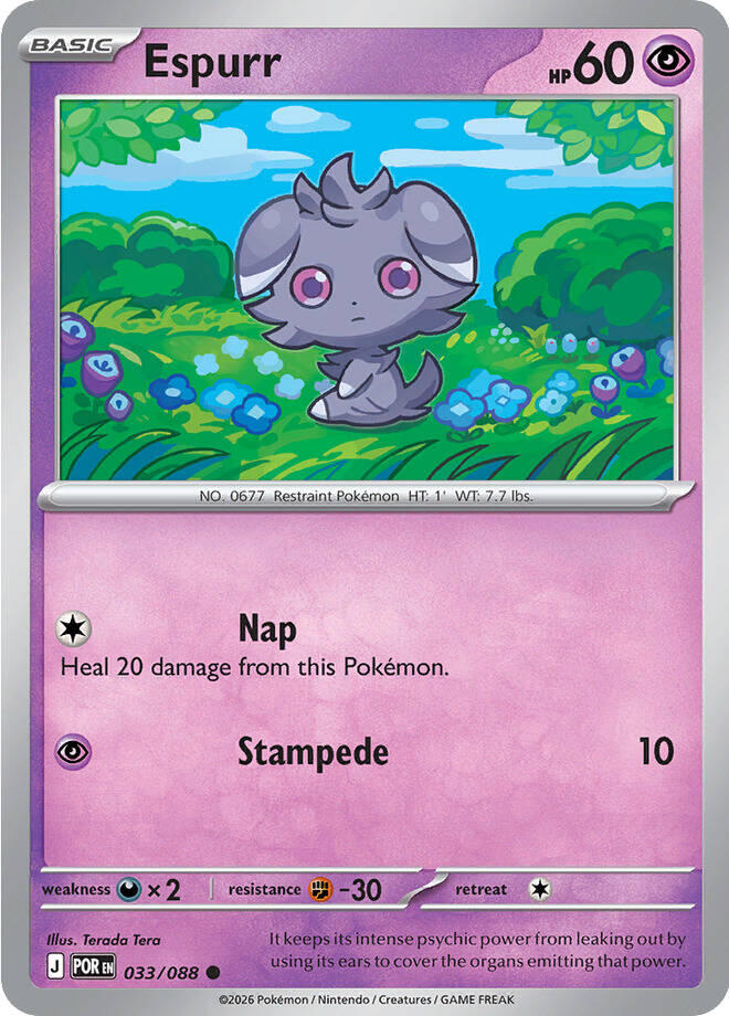 Espurr (033/088) (ME03: Perfect Order)
