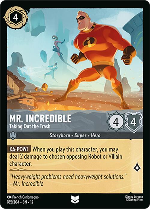 Mr. Incredible Taking Out the Trash