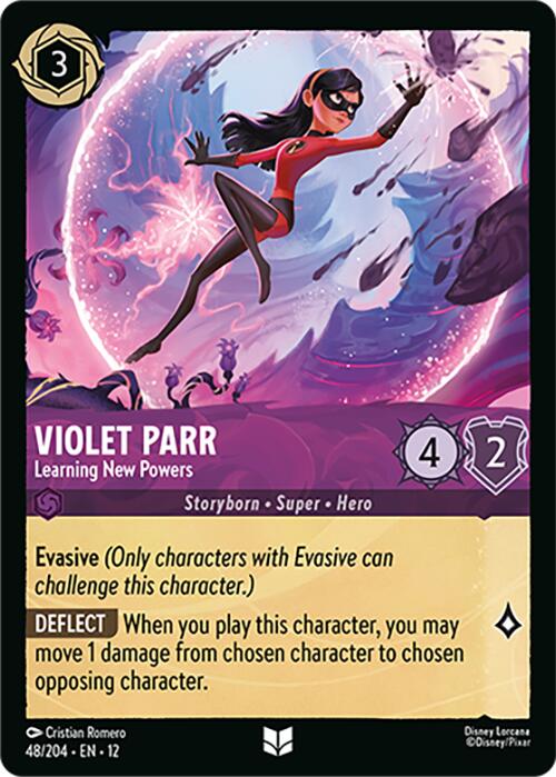 Violet Parr Learning New Powers