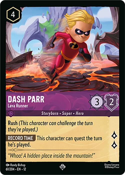 Dash Parr Lava Runner
