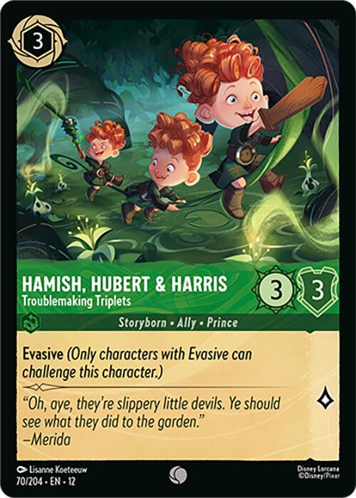 Hamish, Hubert & Harris Troublemaking Triplets