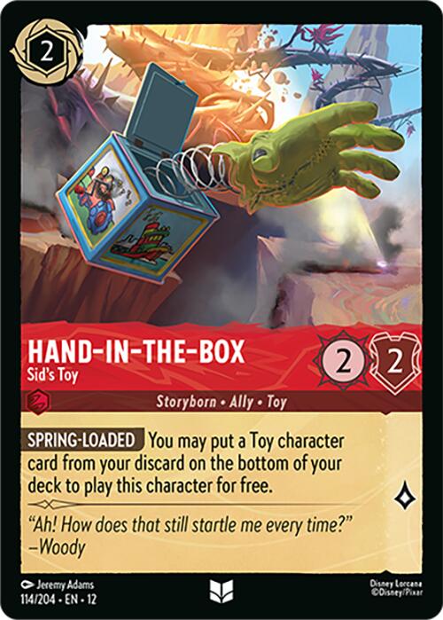 Hand-in-the-Box Sid's Toy