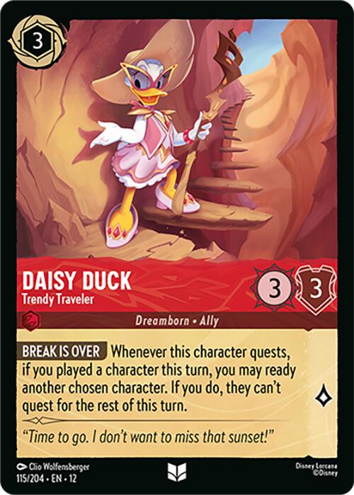 Daisy Duck Trendy Traveler