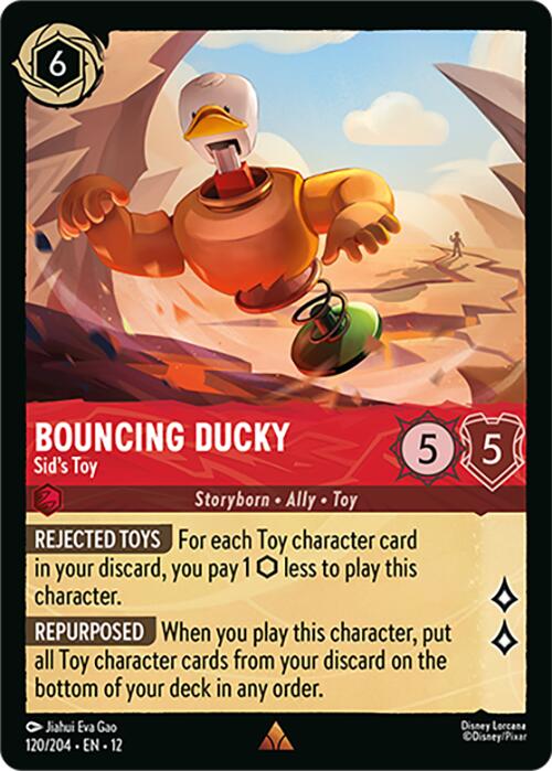 Bouncing Ducky Sid's Toy