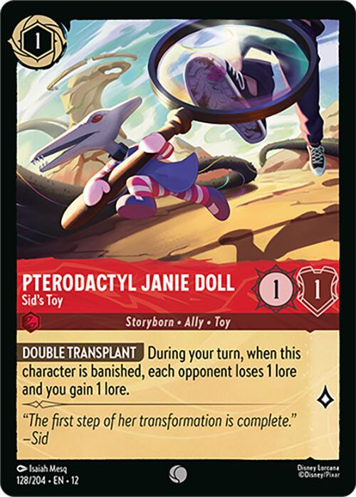 Pterodactyl Janie Doll Sid's Toy