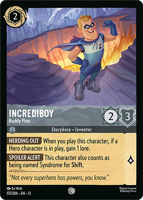 Incrediboy Buddy Pine