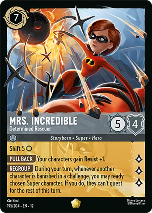 Mrs. Incredible Determined Rescuer