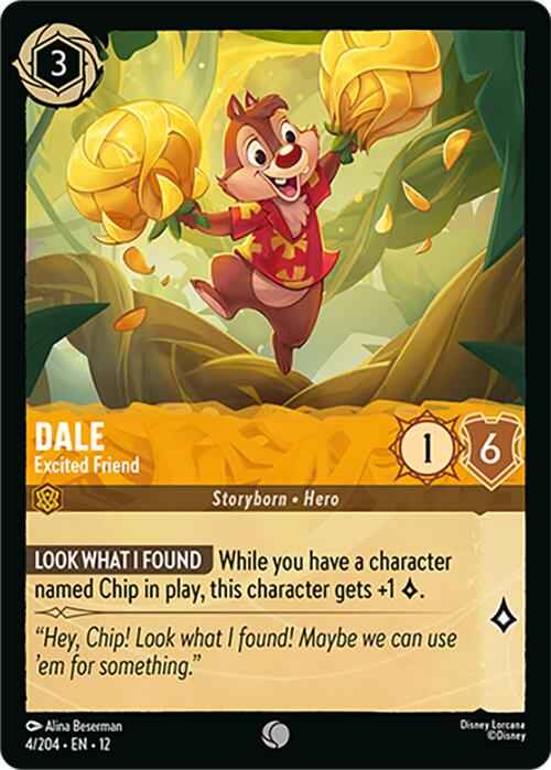 Dale Excited Friend