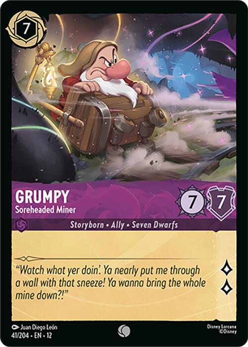 Grumpy Soreheaded Miner