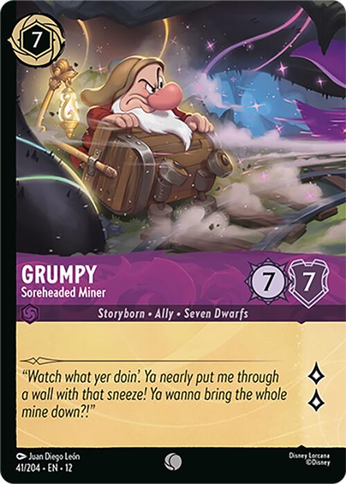 Grumpy Soreheaded Miner