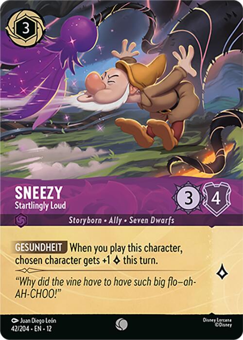 Sneezy Startlingly Loud